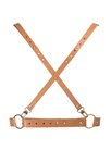 BIJOUX INDISCRETS MAZE - X HARNESS BROWN