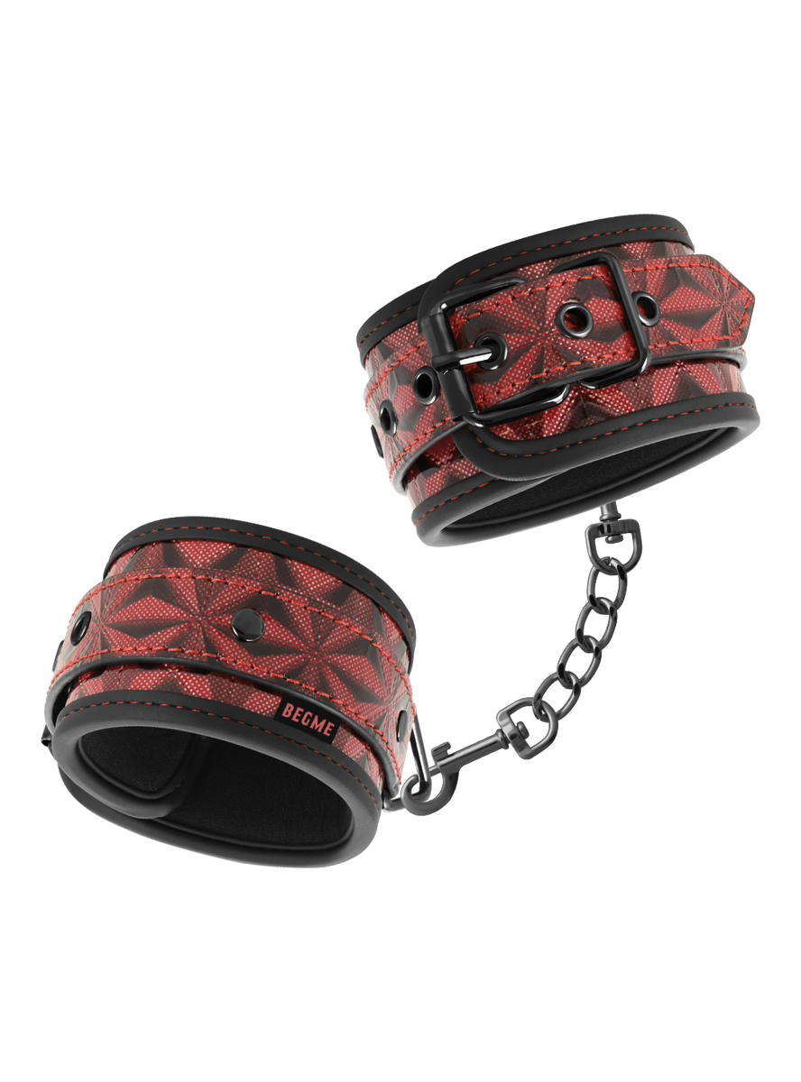 BEGME RED EDITION PREMIUM HANDCUFFS