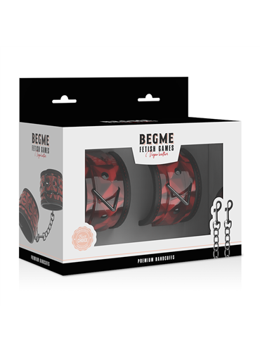 BEGME RED EDITION PREMIUM HANDCUFFS