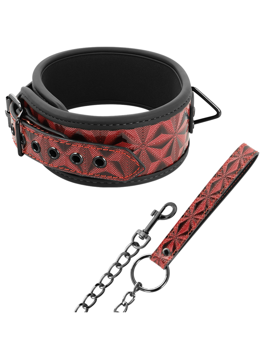 BEGME RED EDITION PREMIUM VEGAN LEATHER NECKLACE