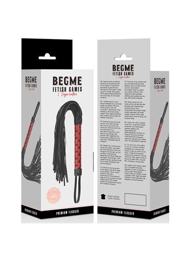 BEGME RED EDITION VEGAN LEATHER FLOGGER