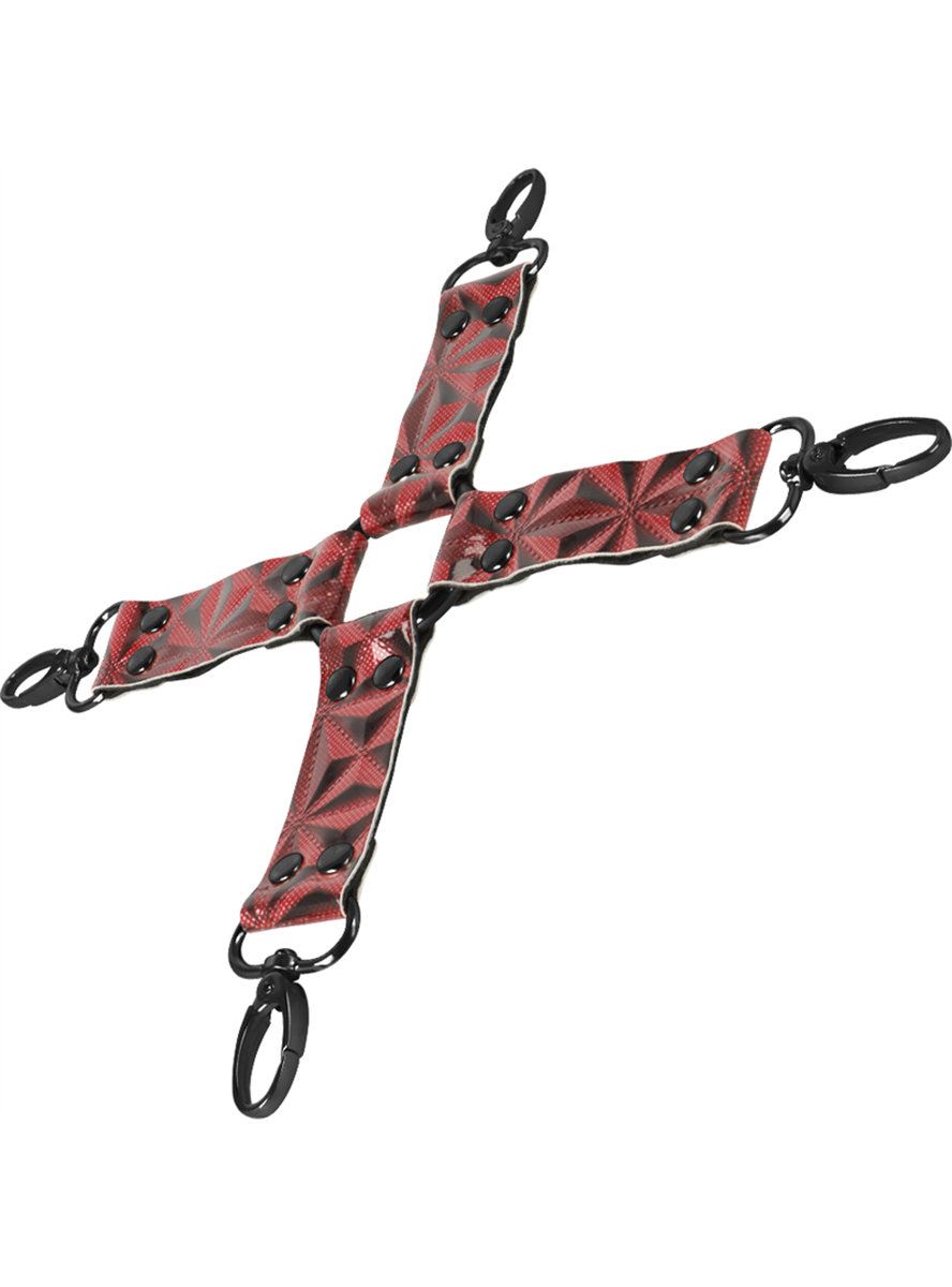 BEGME RED EDITION VEGAN LEATHER HOG TIE