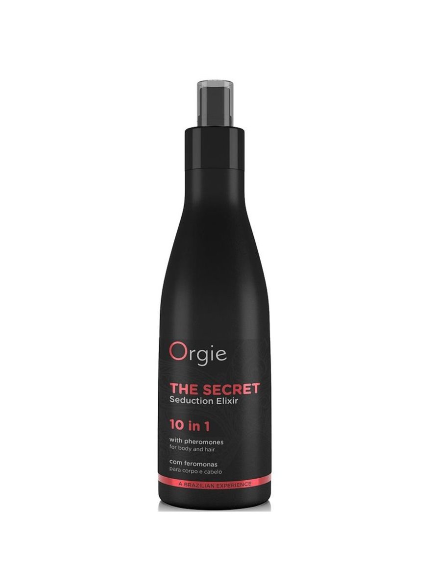 ORGIE THE SECRET ELIXIR BODY AND HAIR MOISTURIZER WITH PHEROMONES 10 IN 1