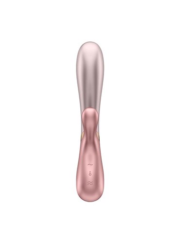 SATISFYER HOT LOVER VIBRATOR ROSE-BEIGE