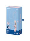 SATISFYER HOT LOVER VIBRATOR ROSE-BEIGE