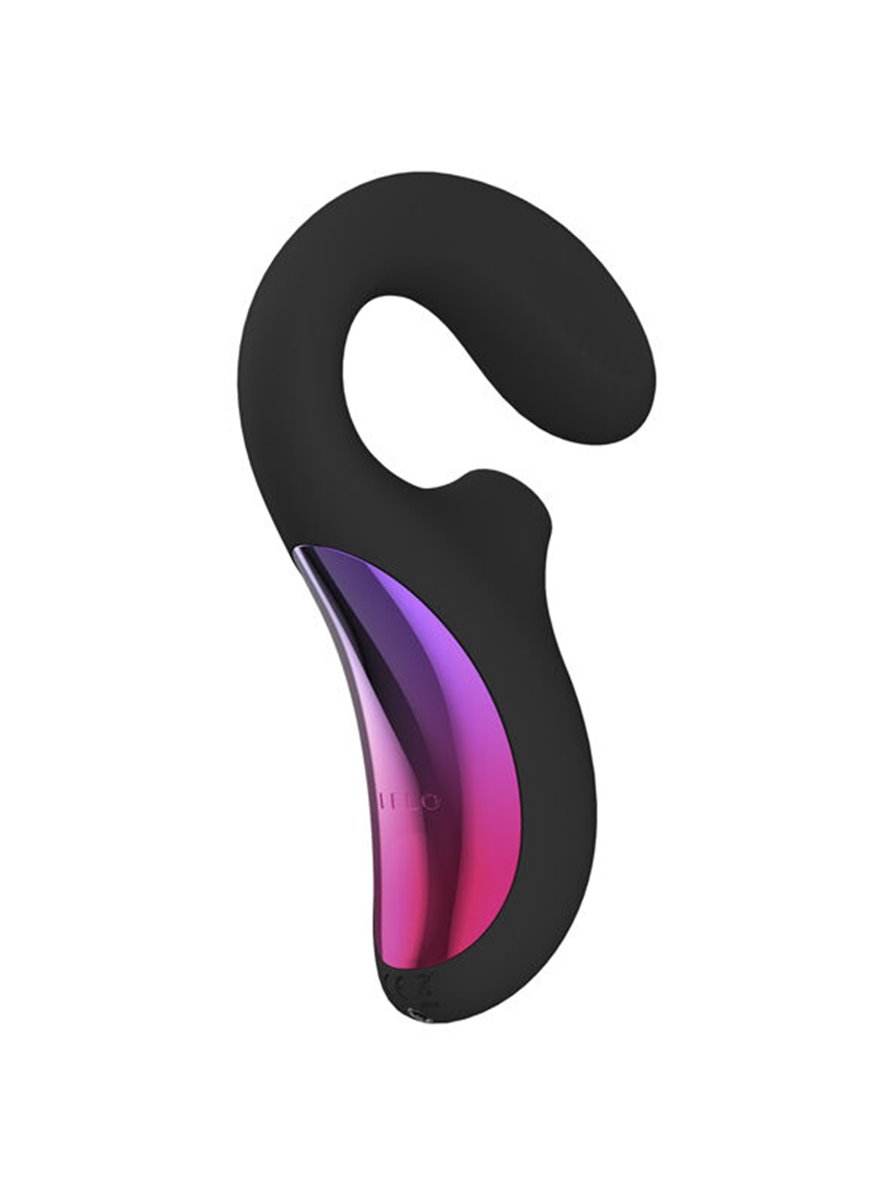 LELO ENIGMA DUAL STIMULATION SONIC MASSAGER BLACK