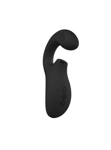 LELO ENIGMA DUAL STIMULATION SONIC MASSAGER BLACK