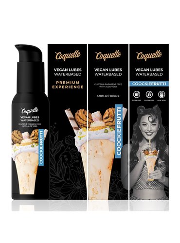 COQUETTE PREMIUM EXPERIENCE 100ML VEGAN LUBES COOKIEFRUTTI