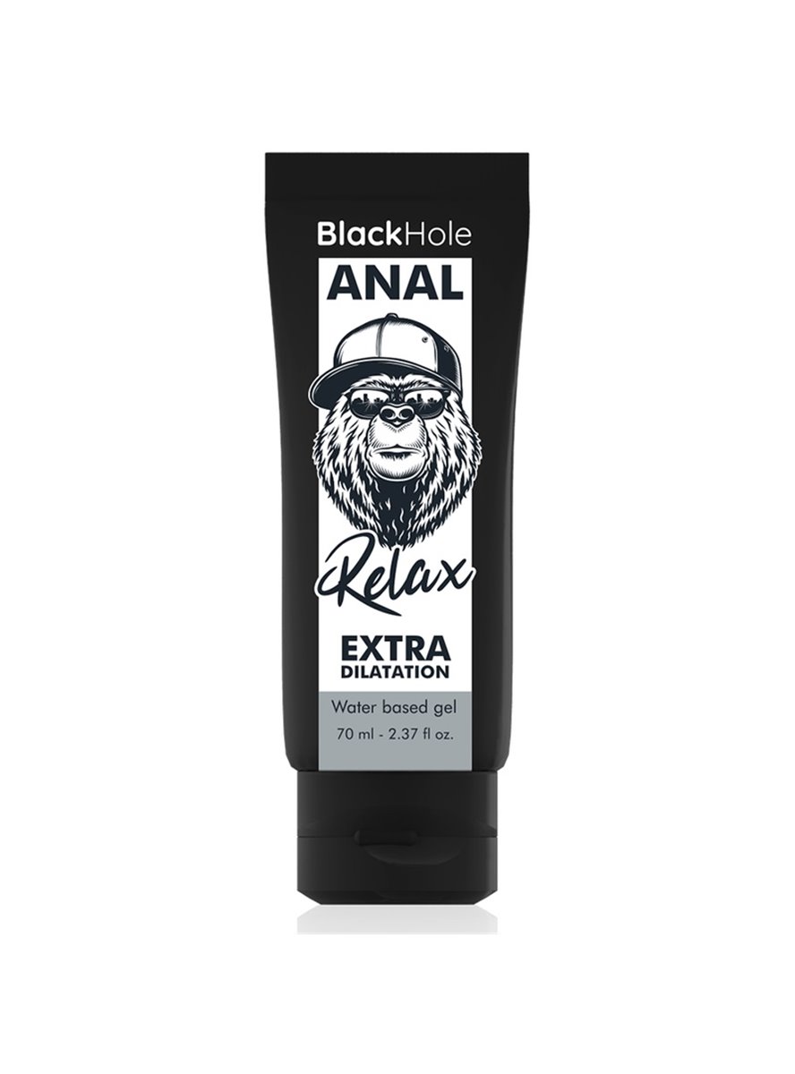 BLACK HOLE WATER BASE GEL ANAL DILATION 70 ML