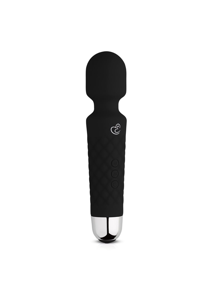 EasyToys Mini Wand Vibrator - Black