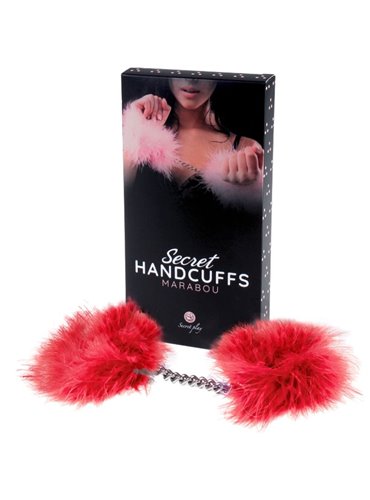 SECRET PLAY MARABOU HANDCUFFS