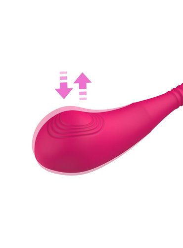 ACTION No. TwentyThree Double Vibe Pulsation and Thrusting Flexible 180º