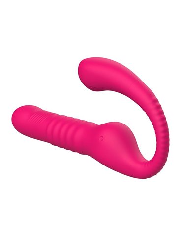 ACTION No. TwentyThree Double Vibe Pulsation and Thrusting Flexible 180º